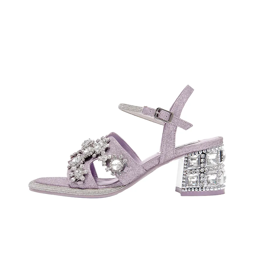 SHOESZOOO One Ремень Сандалии 6 см Женские Лаванда