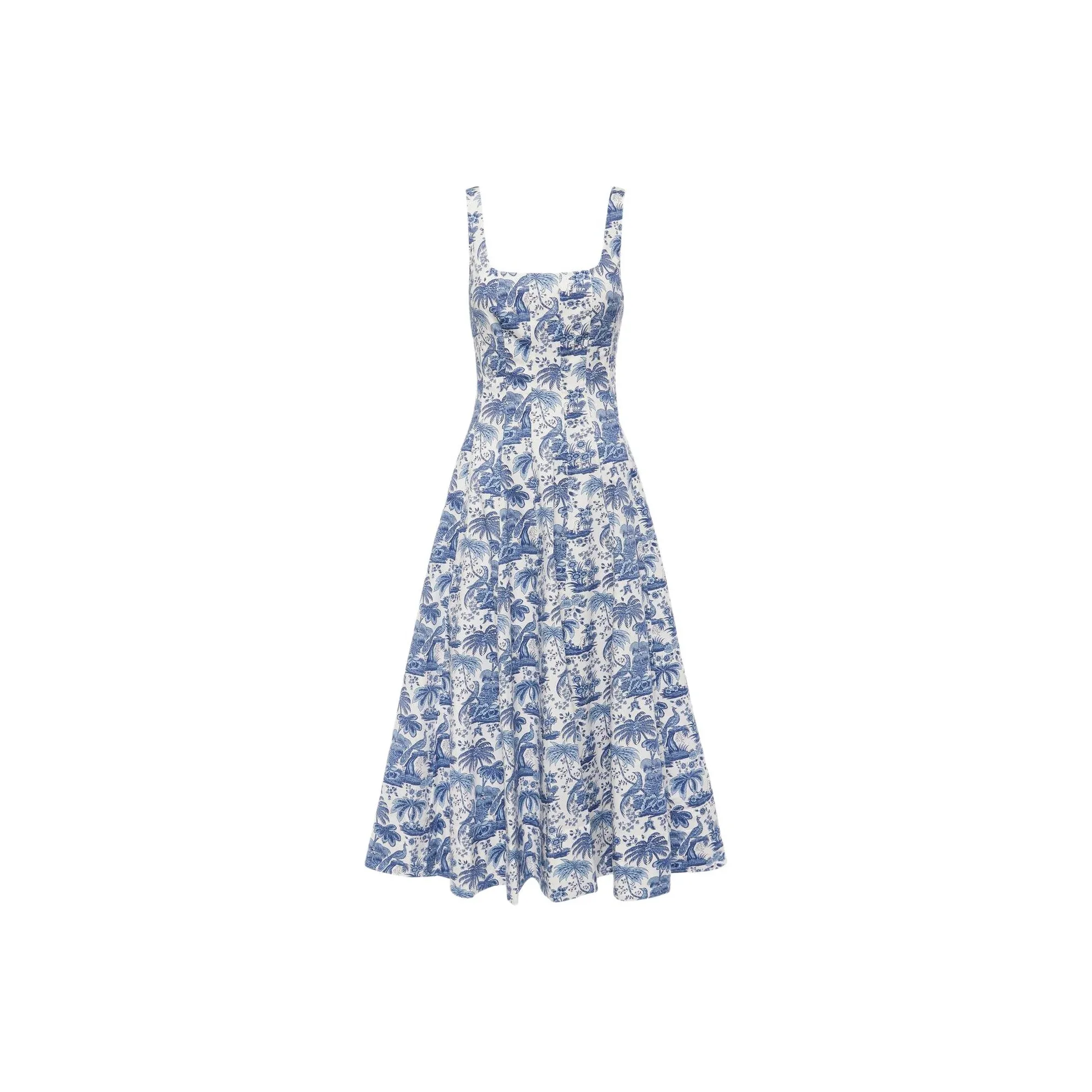 Staud Sleeveless Dresses Women's Blue
