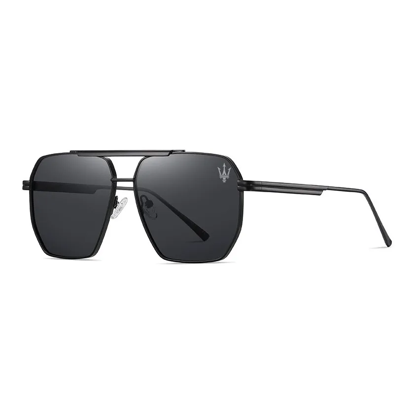 Maserati Metal Aviator Sunglasses Men's
