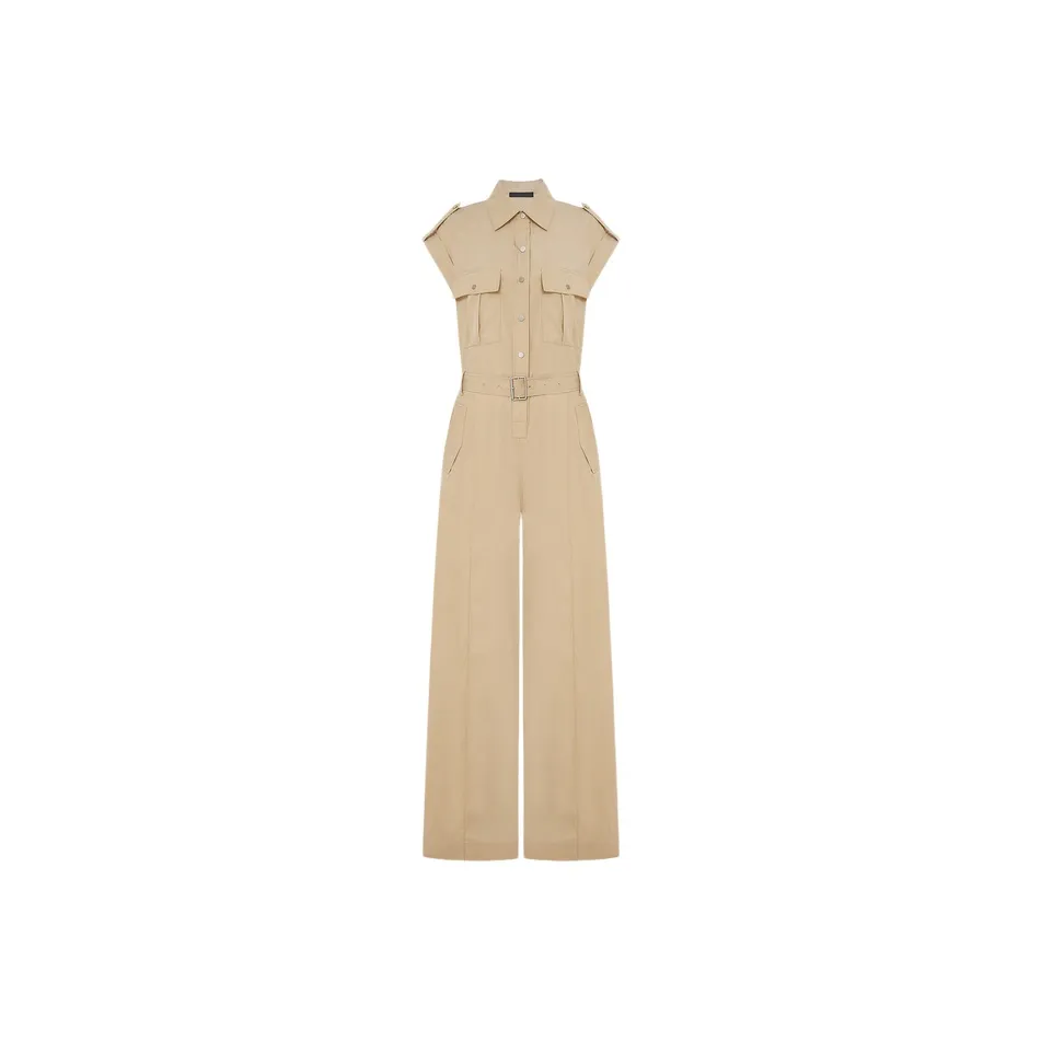 MO&CO Jumpsuits Women's Khaki