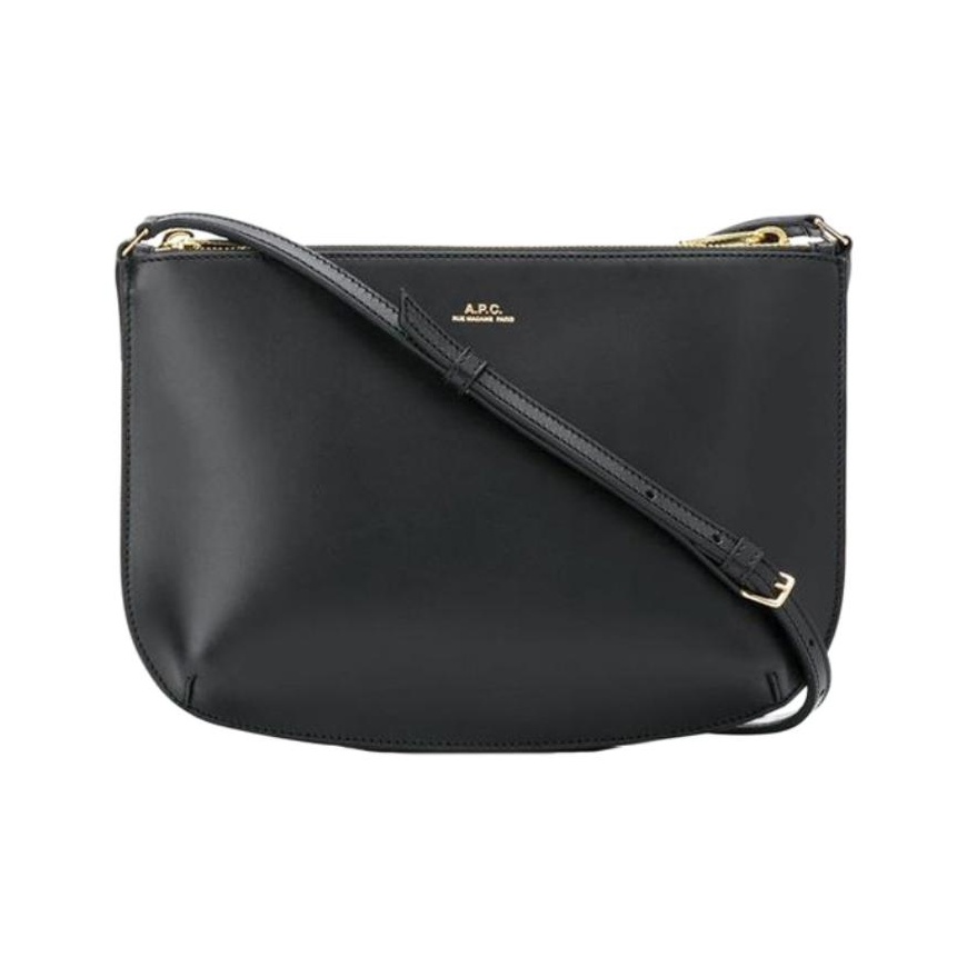 90s A.P.C. leather shoulder bag フランス製 90s A.P.C. leather shoulder bag フランス製