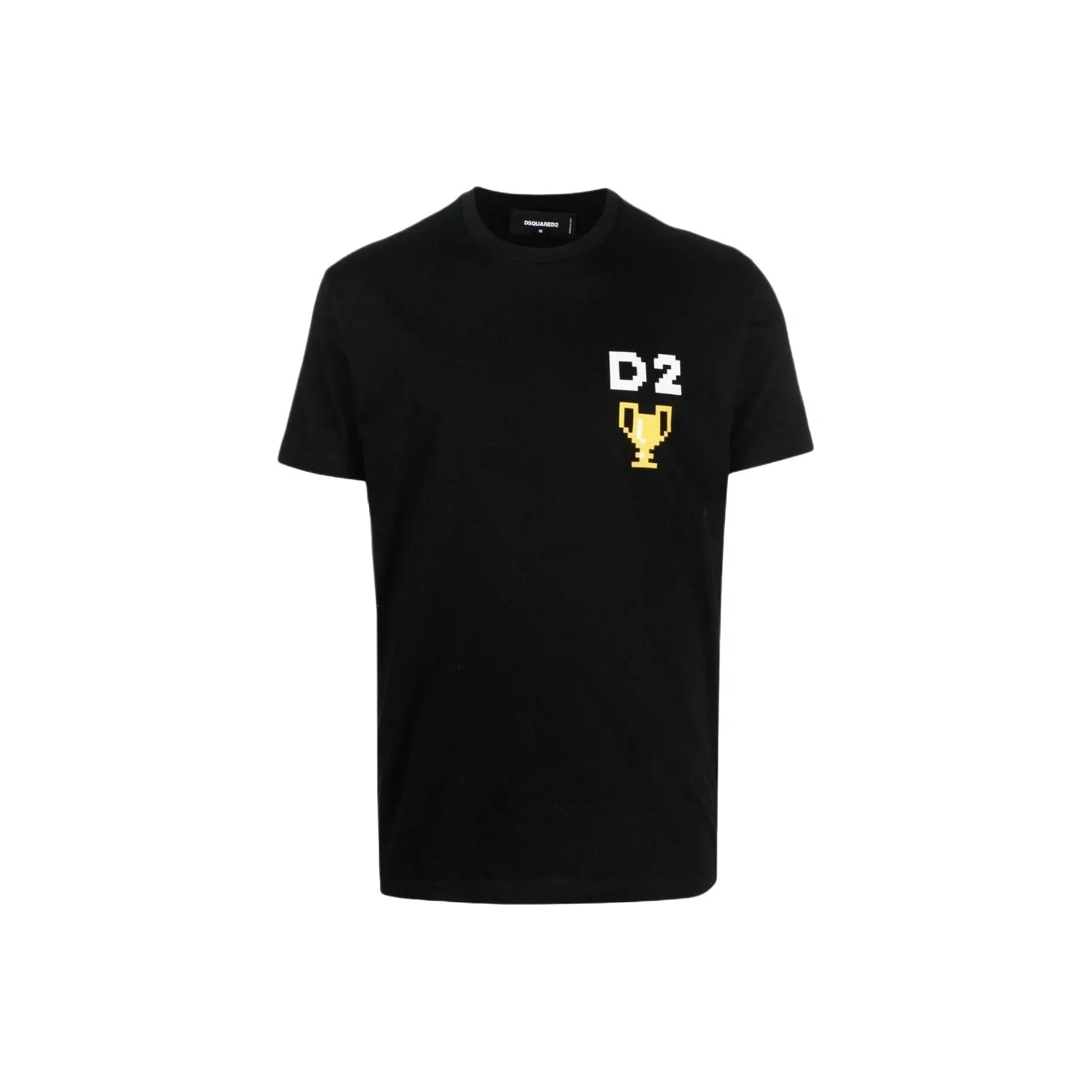 Dsquared2 Pixel Printed Crewneck T Shirt
