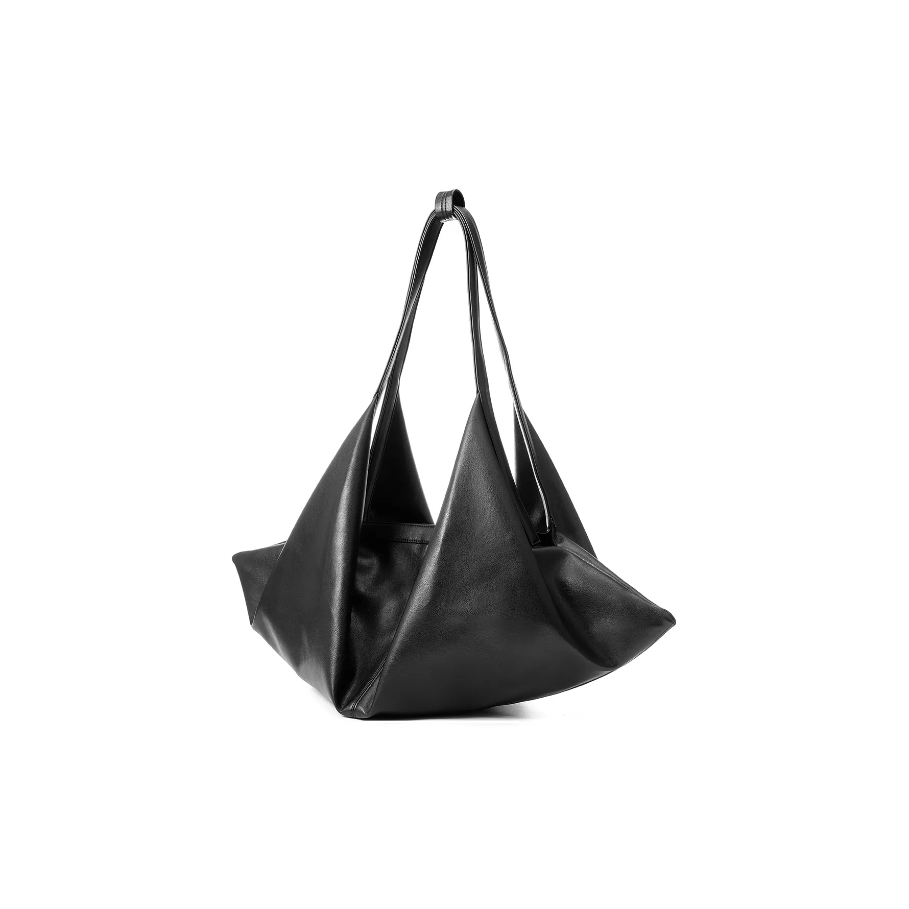 Yawei Kuroda ПУ (полиуретан) с искусственной кожей сумка-пельмени сумка через плечо большая унисекс черный