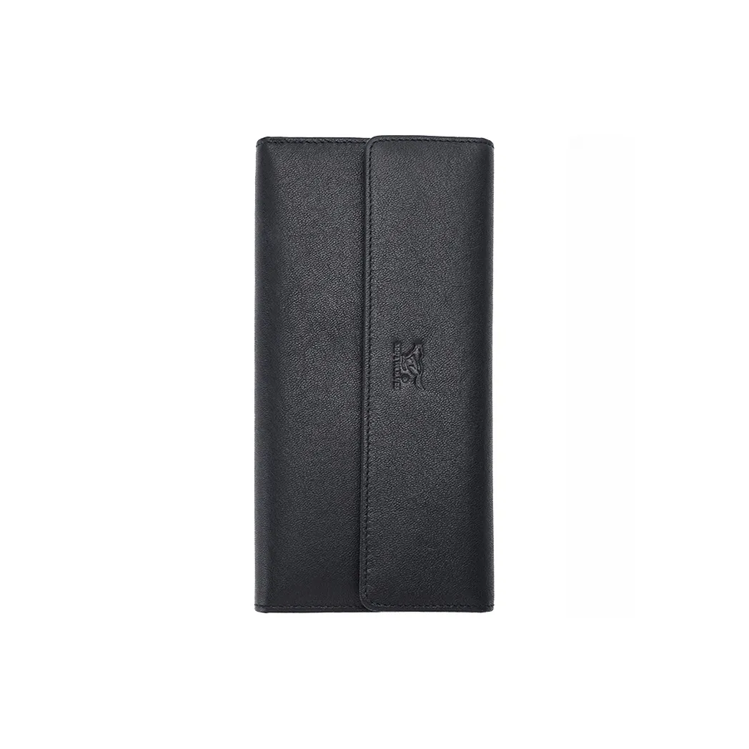 SEPTWOLVES Коровья кожа Мужская сумка Мужская Черная