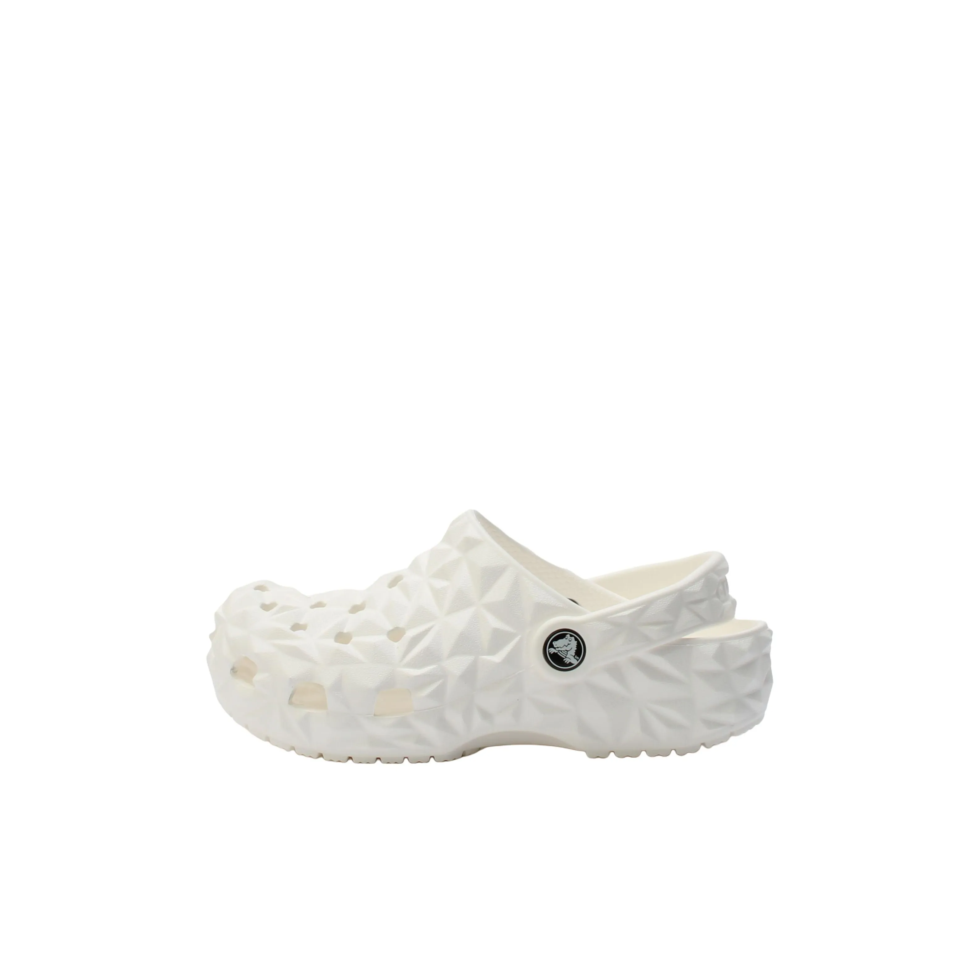 Crocs Classic Clog Устойчивый к истиранию Низкий Топ Детские Сандалии Белые Детские