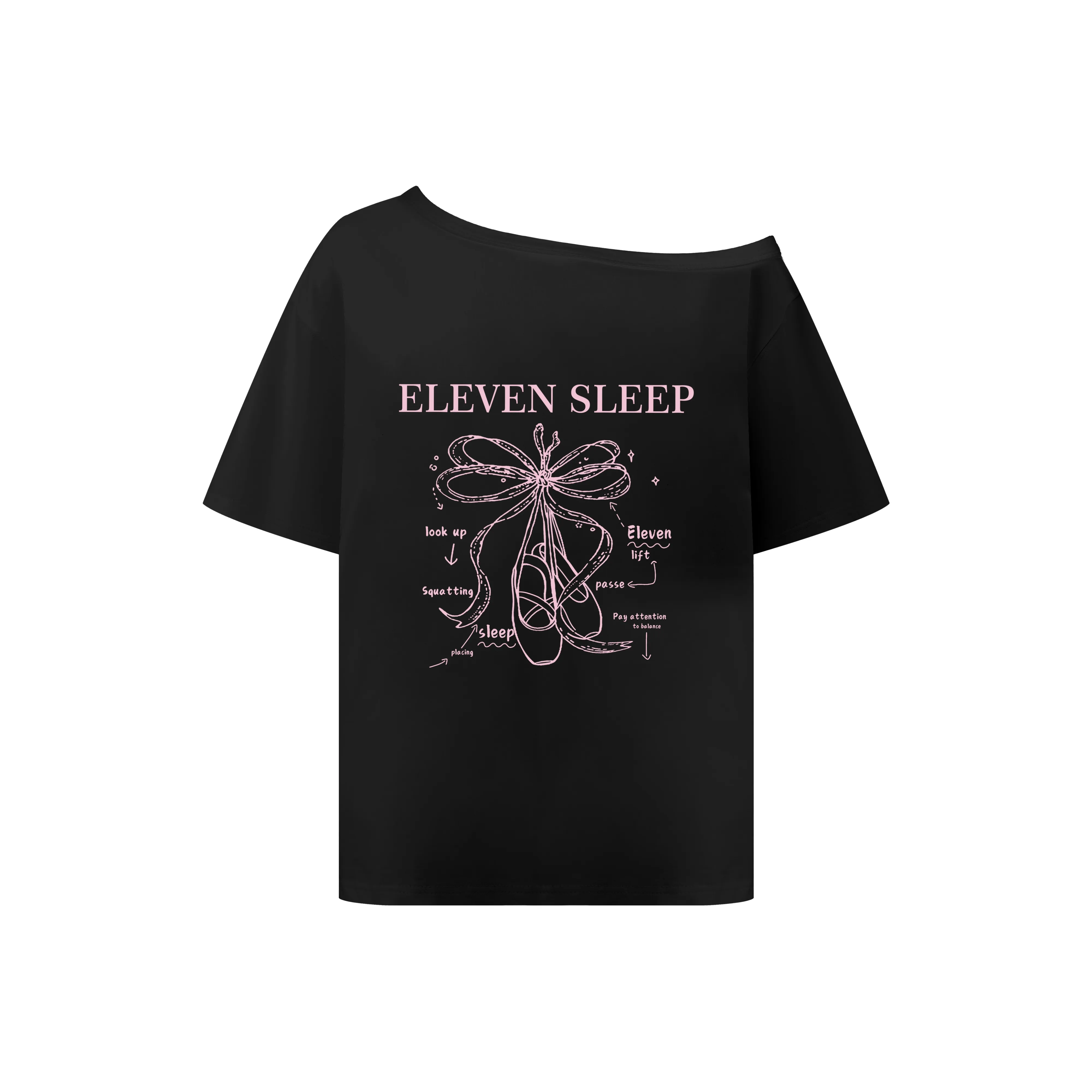 ELEVEN SLEEP Стандартная T-рубашка Женская