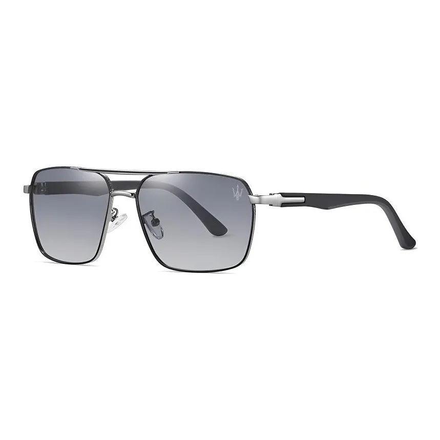 Maserati Metal Aviator Sunglasses Men's