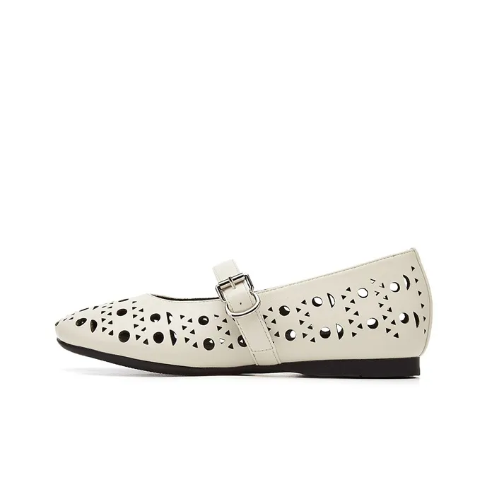 DAPHNE Плоская подошва Туфли Мэри Джейн Низкий каблук Женские