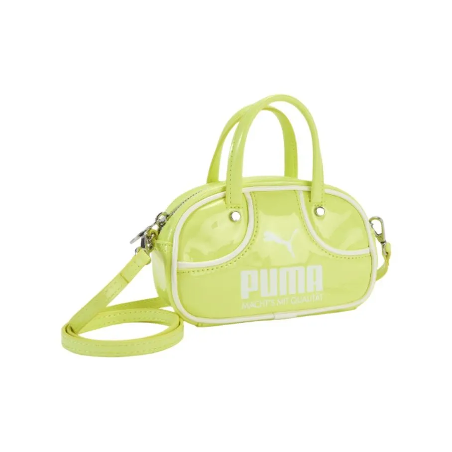 PUMA Полиэстер Боулинг Сумка Женская Желтая