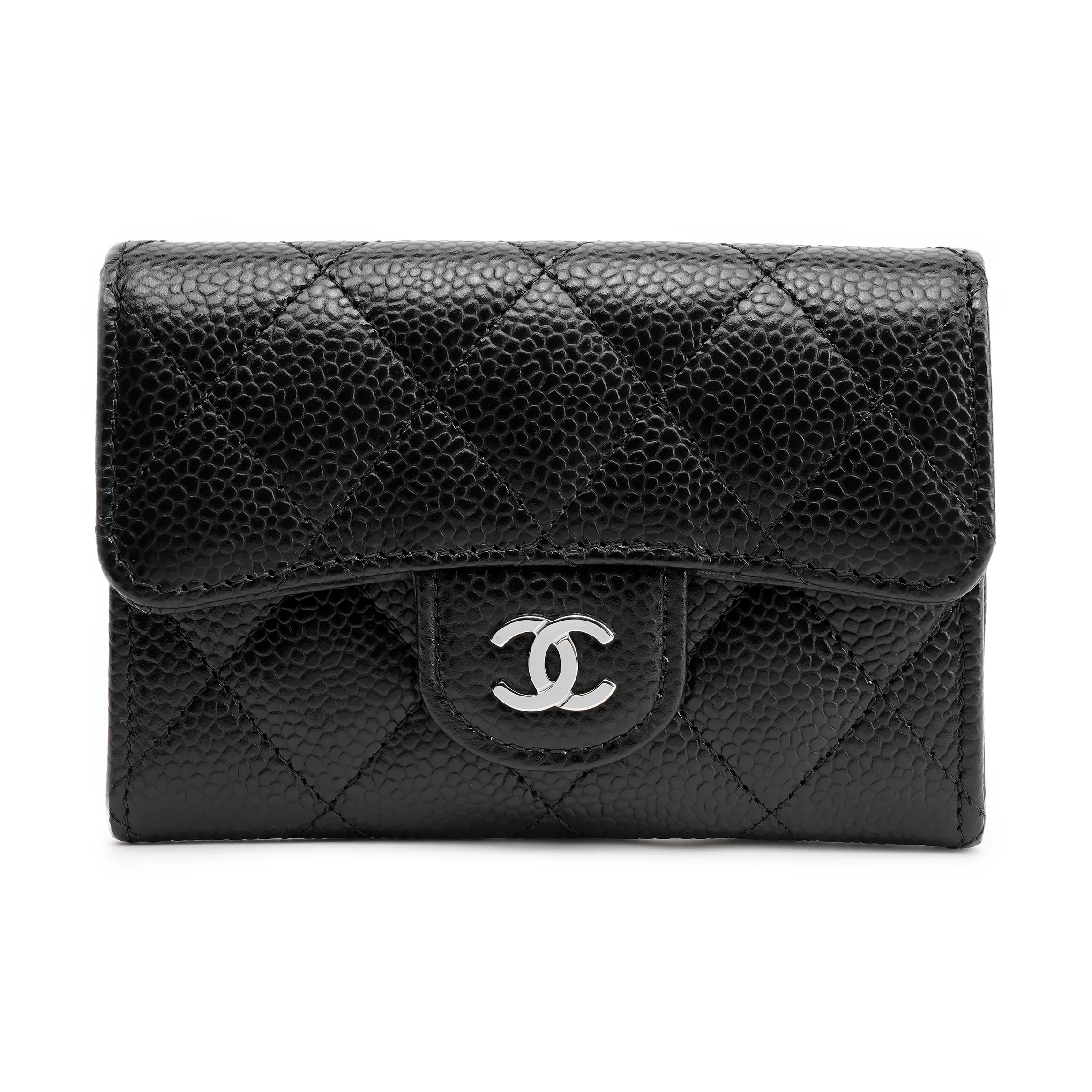 CHANEL Classic Card Holder Black AP0214