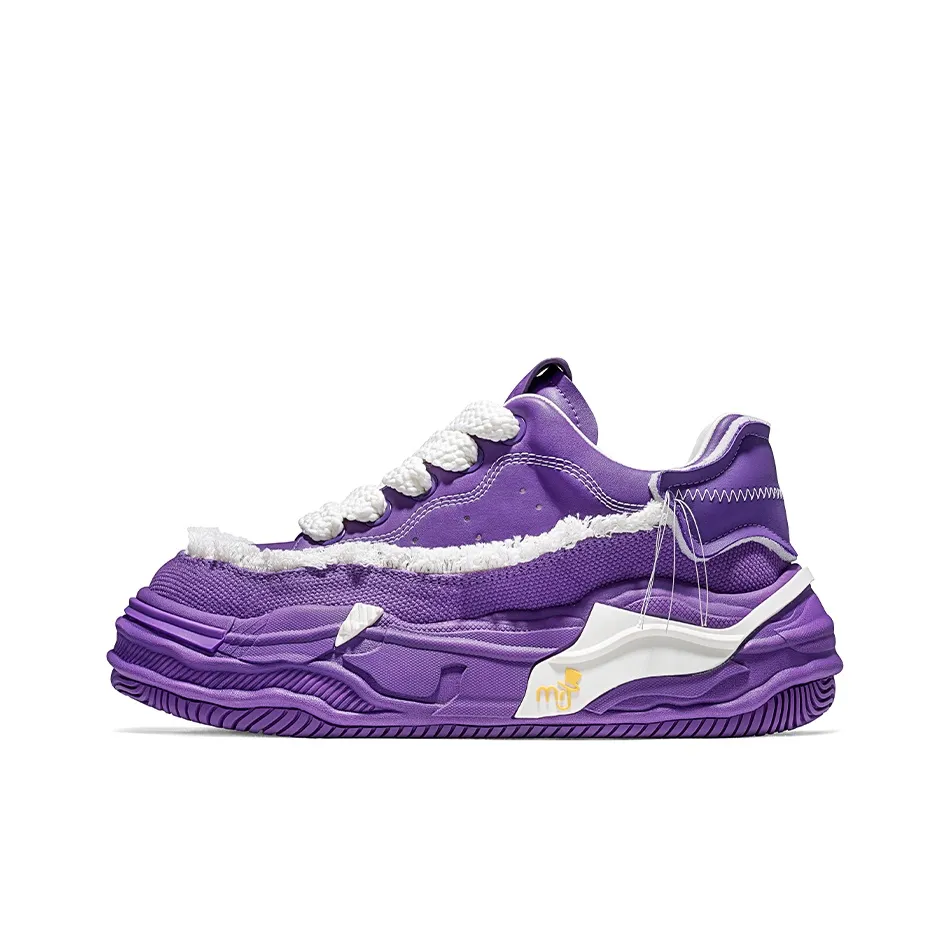 MRJ Низкий Топ Casual Унисекс Фиолетовый