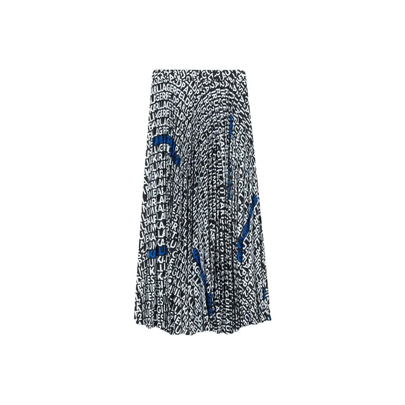 KARL LAGERFELD Повседневный Длинный Юбка Женские Черный