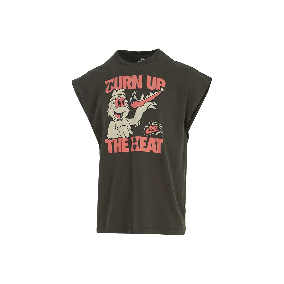 Nike Темно-серый Мужской T-рубашки