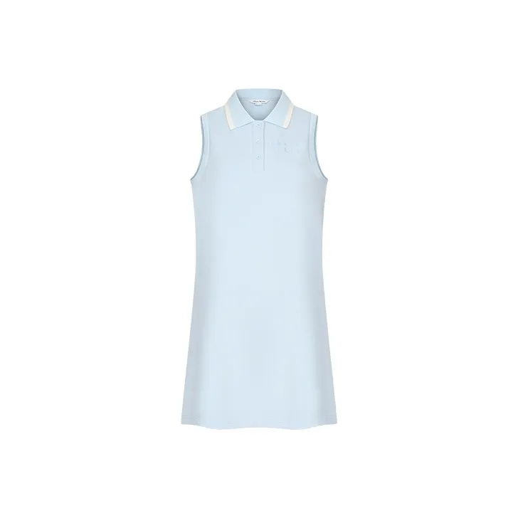 URBAN REVIVO Небесно-голубые Женские Платья без рукавов