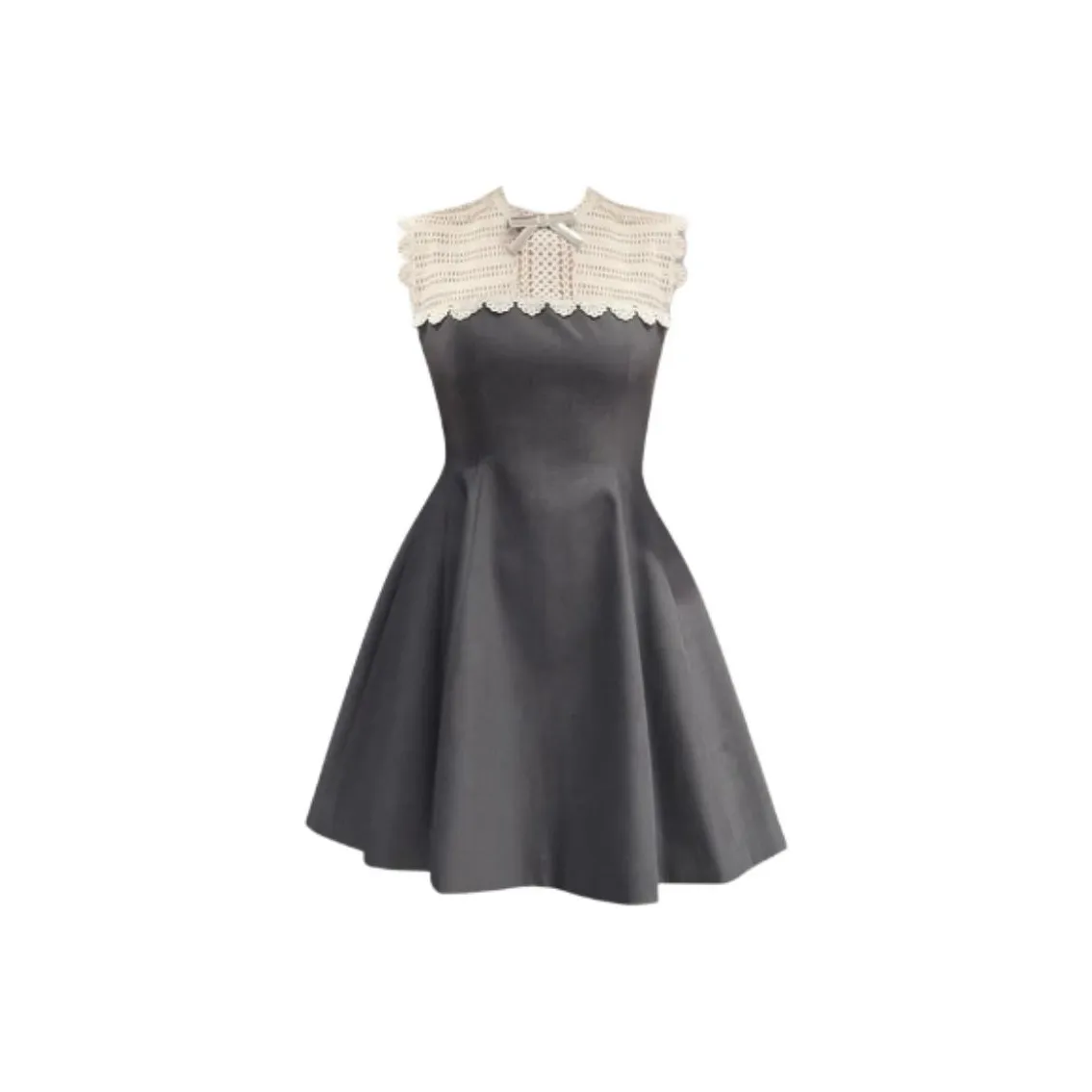 ACJL Лето Сладкий стиль Утяжка на талии Линия А Короткая юбка Для Дня рождения Женская