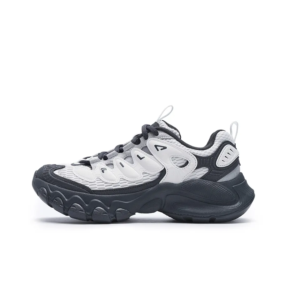 FILA TRUFFLE 2,0 Гриб Обувь Дышащий И Легкий Низкий Топ Повседневный Женские Белый Черный Серый