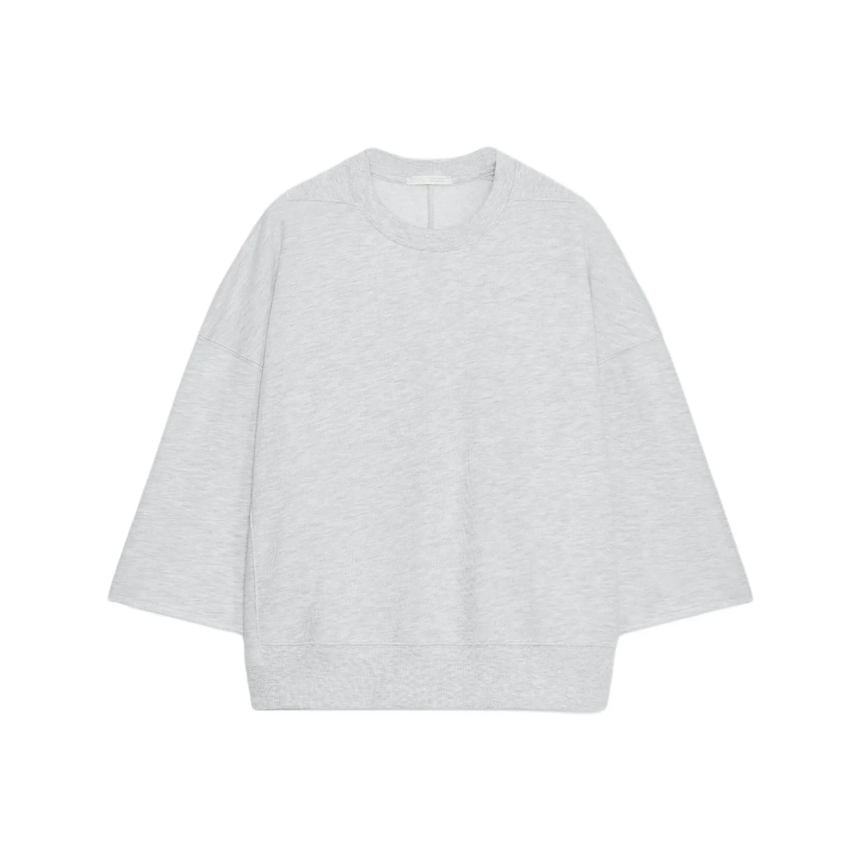 ZARA Зебровый принт Серый Женские Толстовки