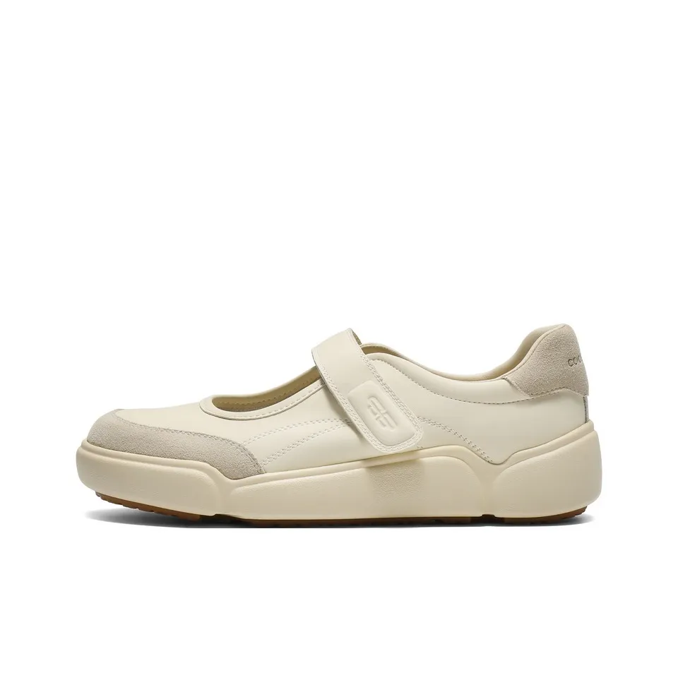 BELLE Платформа Mary Jane Женские Туфли Бежевые