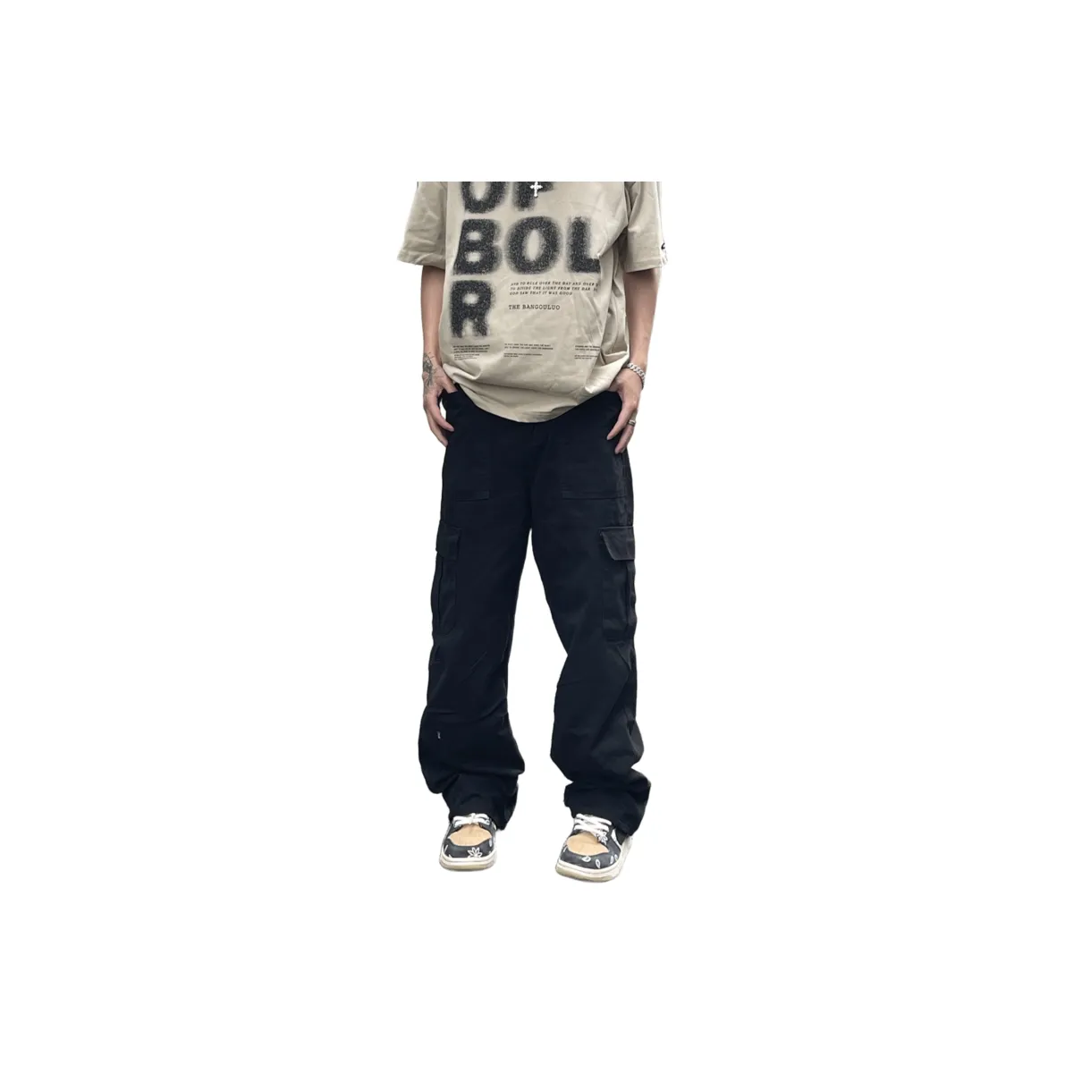 SOIE Мужские Карго Брюки