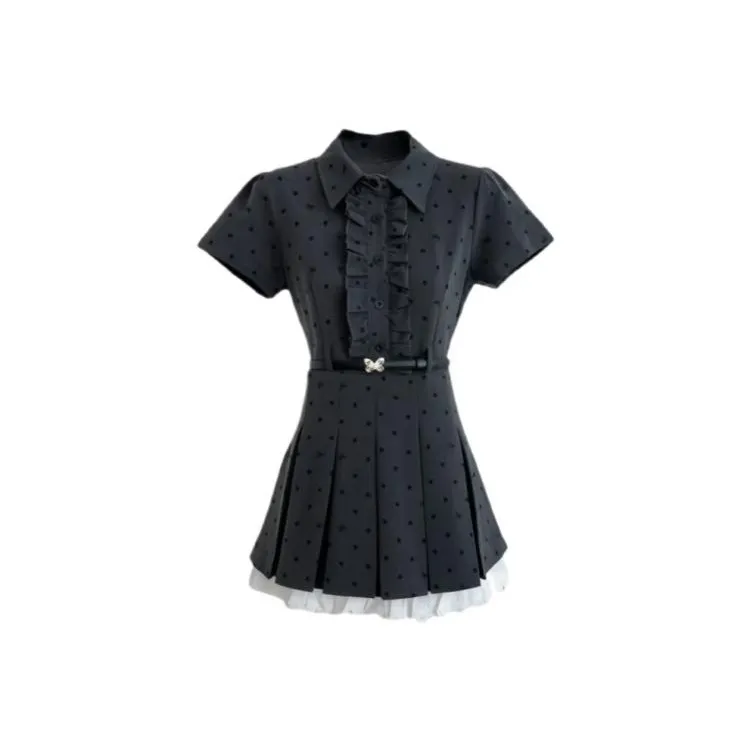 EMDPN Короткий рукав Платье Женское