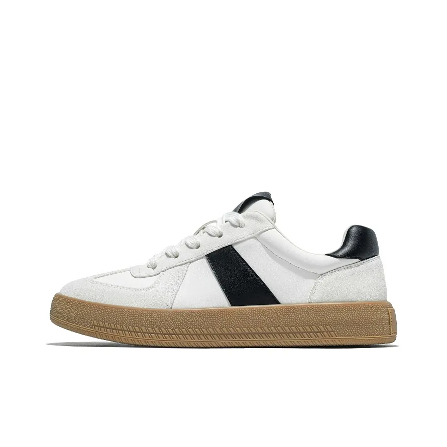 MOERBAI Немецкая армейская обувь, низкий топ, белый, мужской