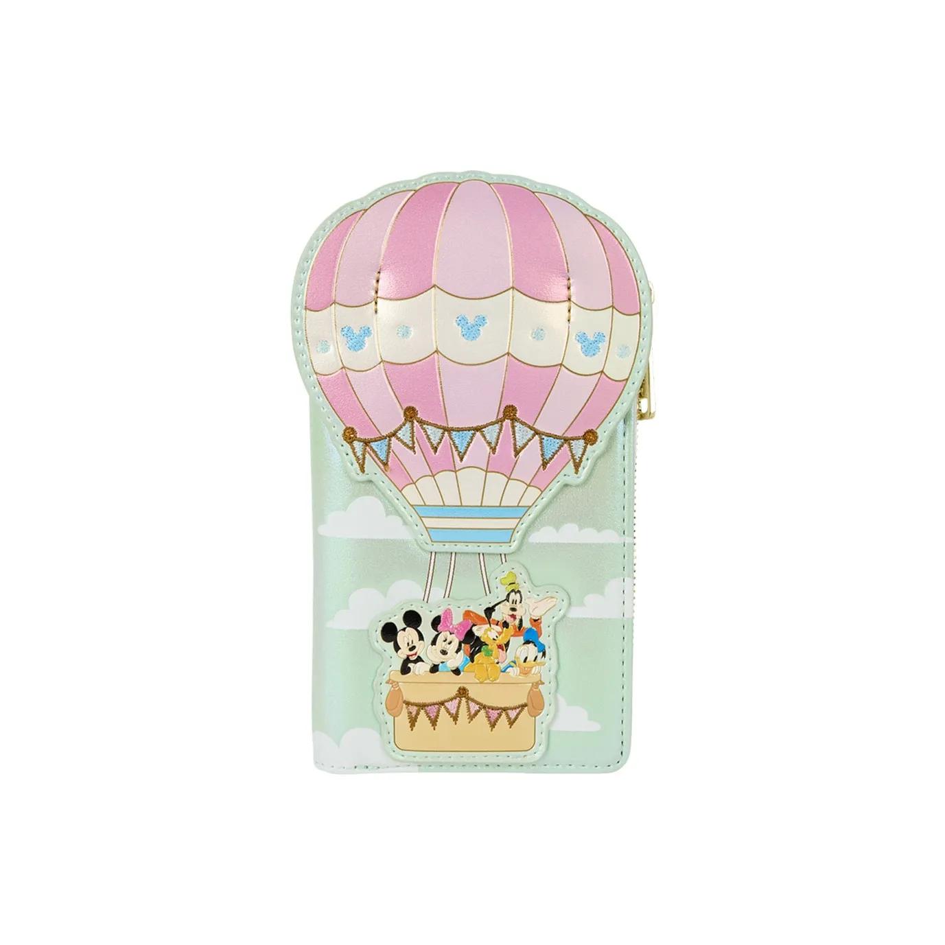 Loungefly Кошелек из искусственной кожи женский светло-зеленый