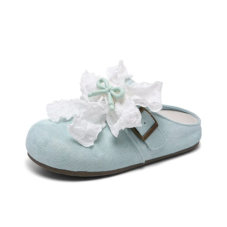 Lovely You Тихие Домашние тапочки с защитой от абразии Женские Циановый