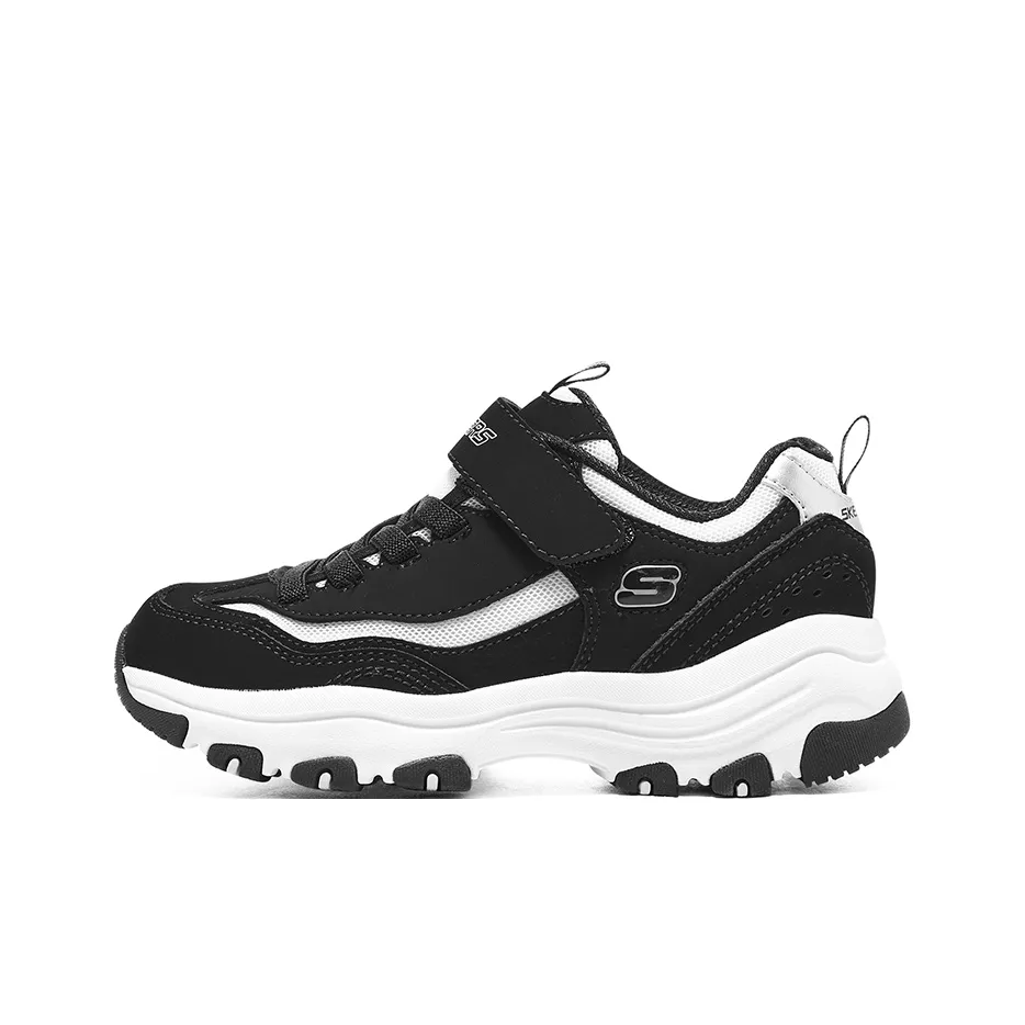Skechers I Conik Low Топ KIDS Lifestyle Shoes Черный белый Подростки