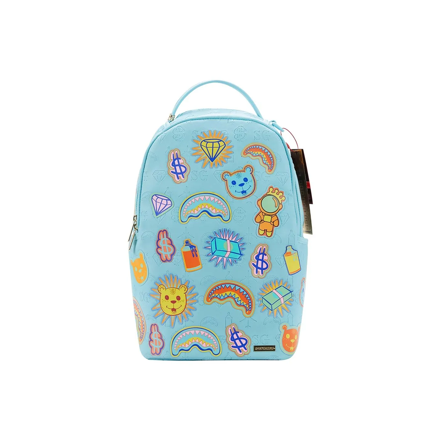 SPRAYGROUND Рюкзак из ПВХ Unisex Light Аква Синий