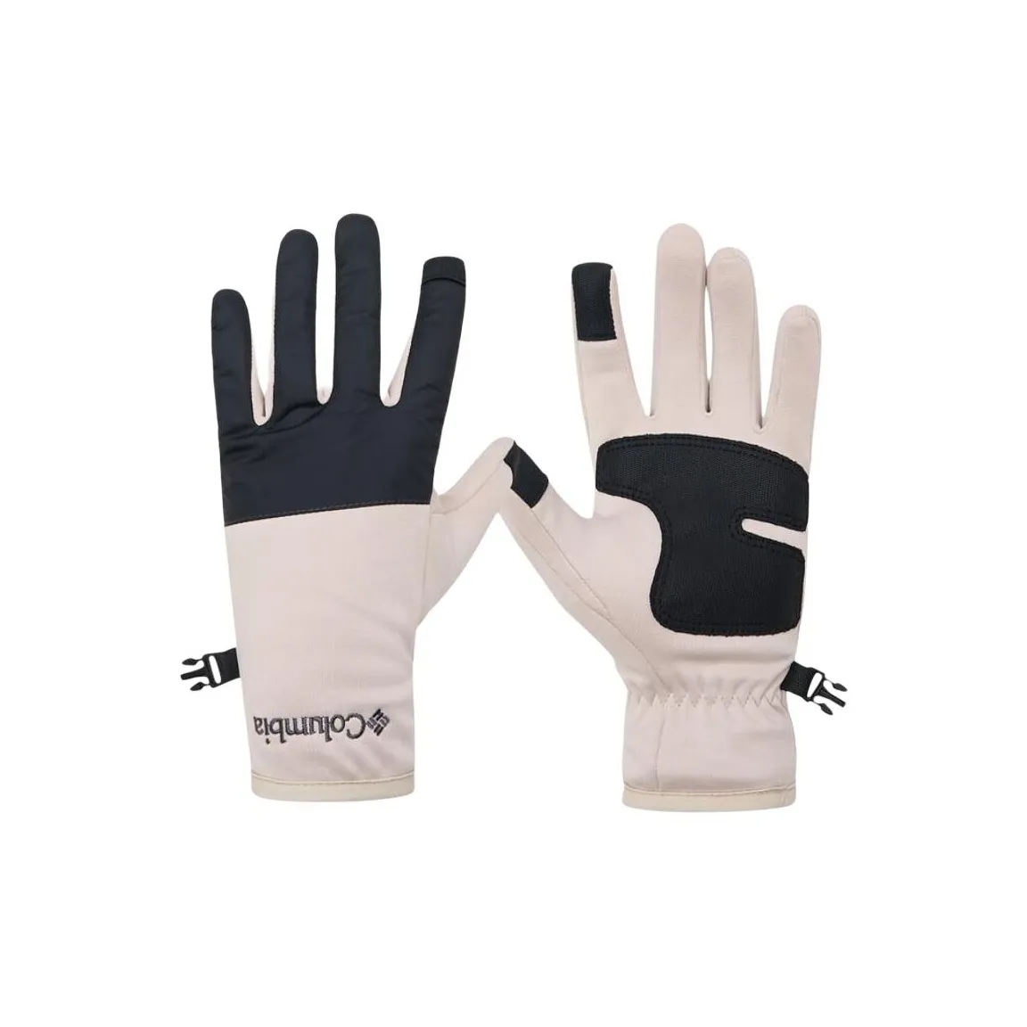 Columbia совместный бренд Полиэстер Эластан Искусственная кожа Спортивные перчатки Женские Серый