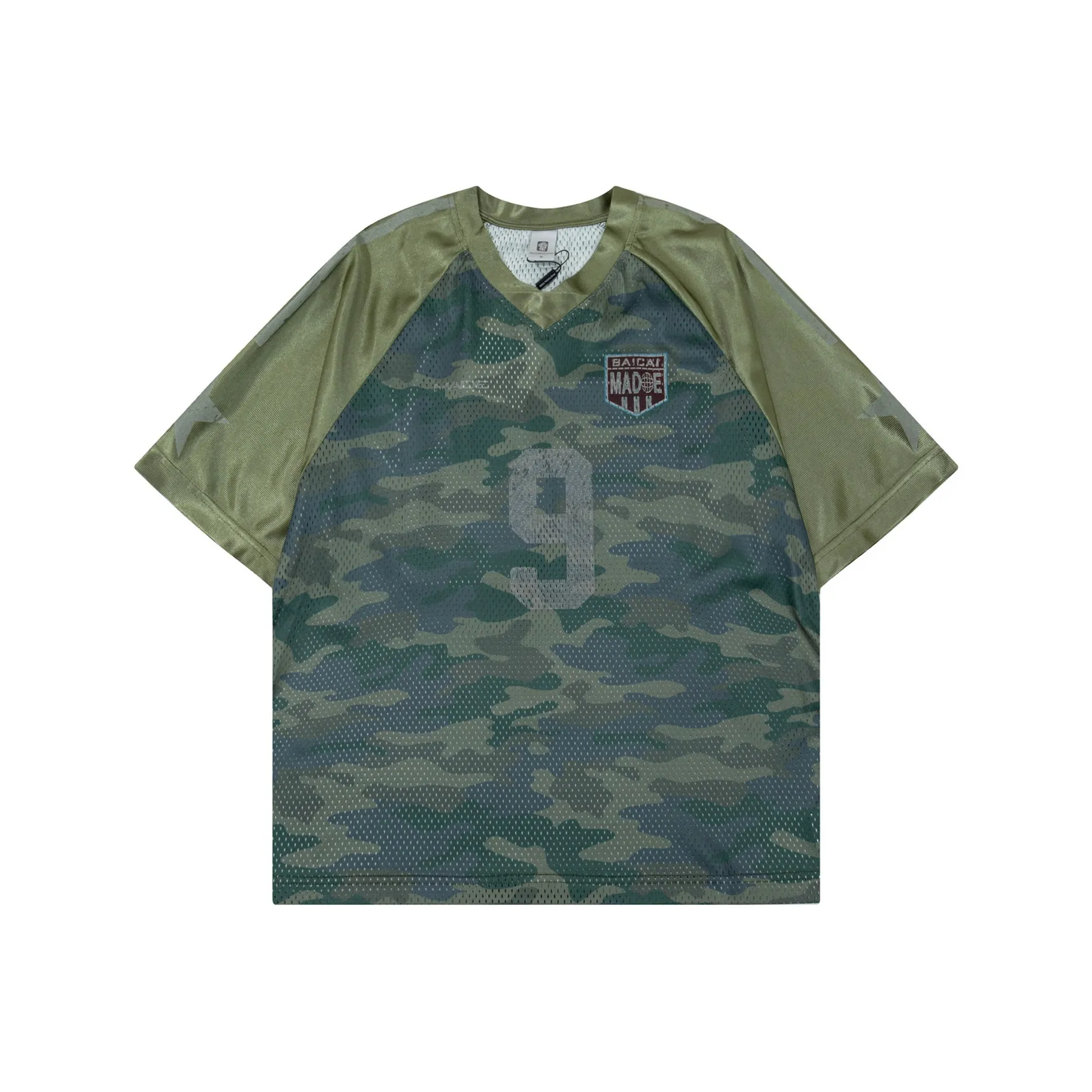 ICH MODE Армейский зеленый Унисекс Футболка