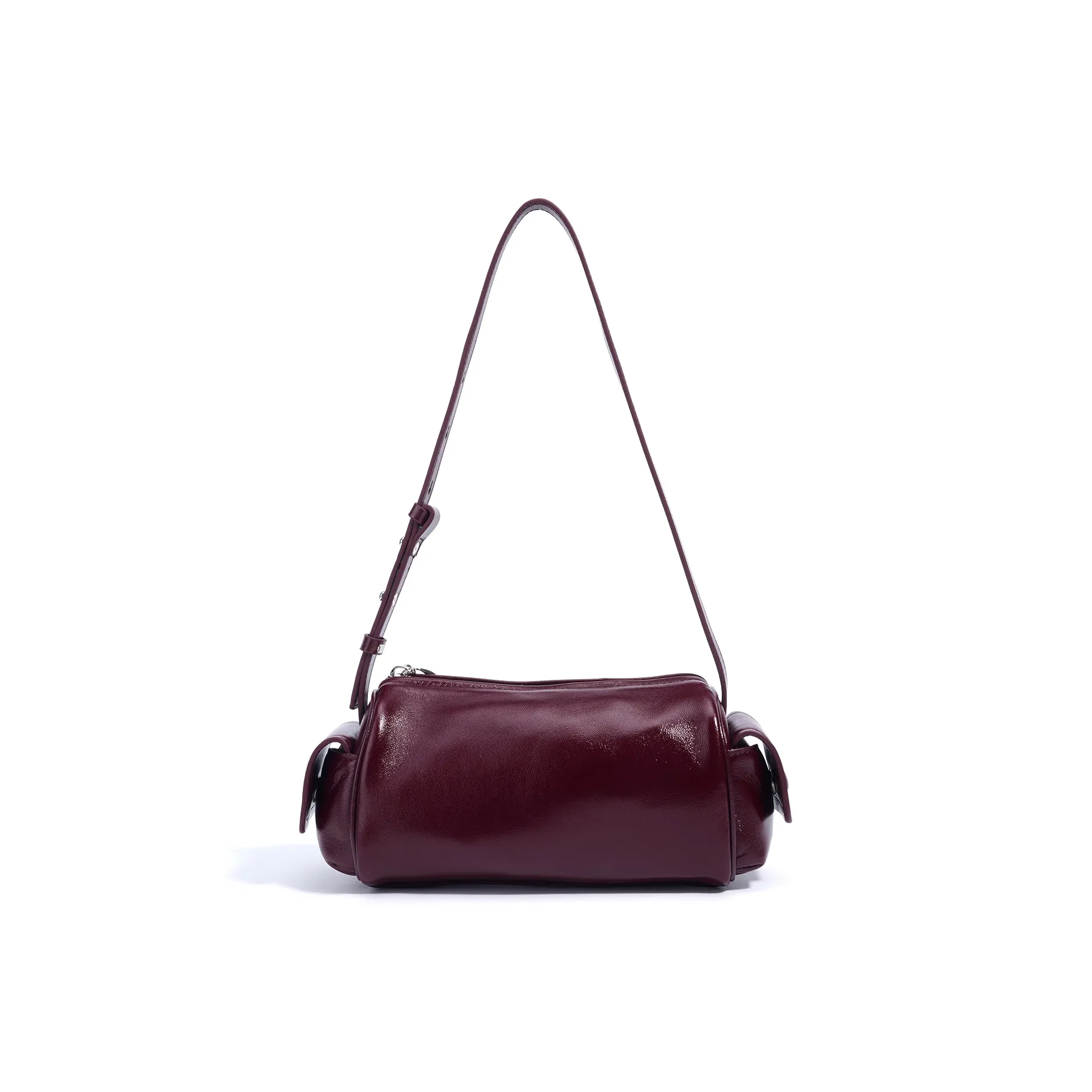 SOSITE Овчина Сумка через плечо Стандартная Женская Ангора Красный Черный Кремовый Синий Кремовый Белый Кроличий Желтый