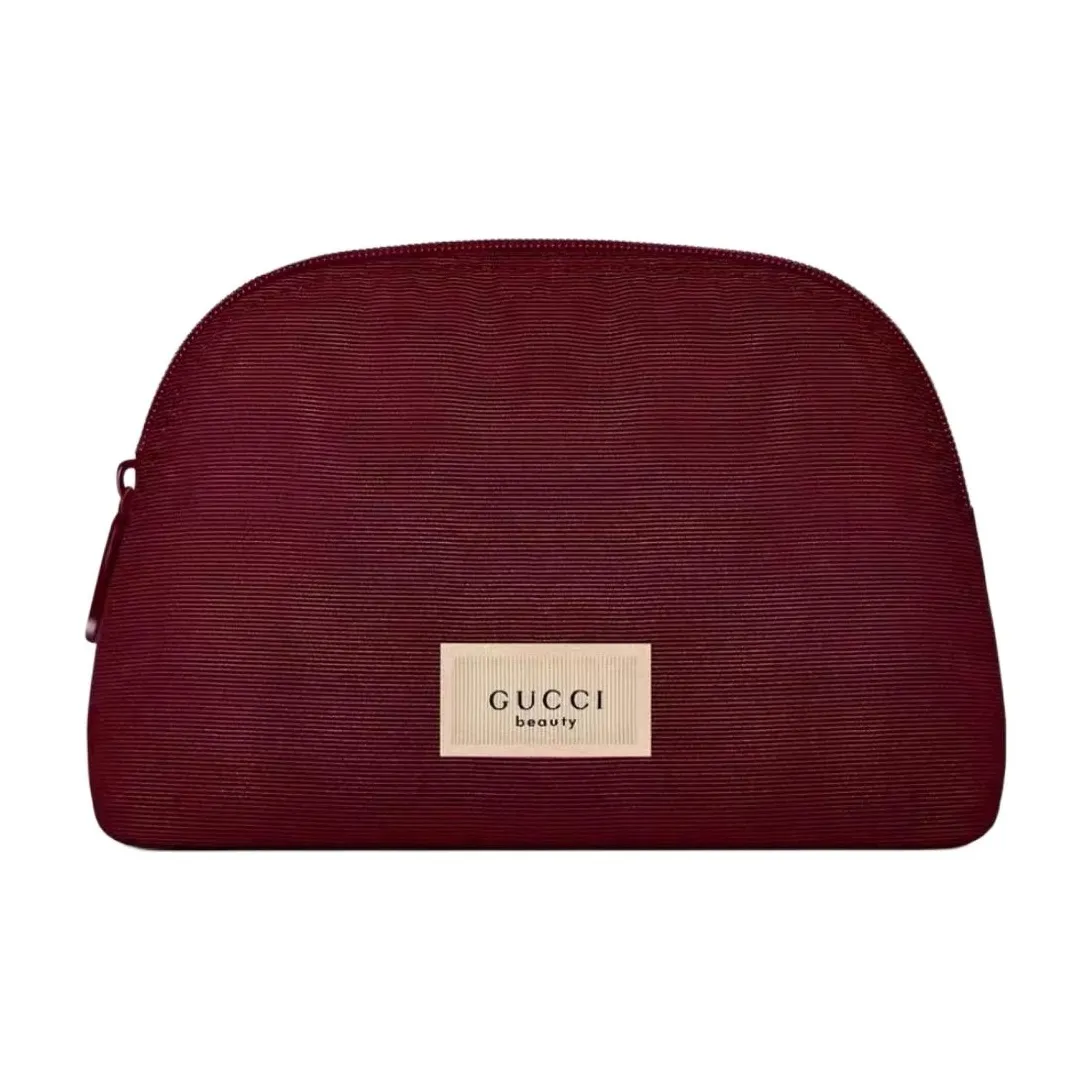 GUCCI Анкора Красный Semi Circle Dome Мешок для хранения Инструменты для макияжа Портативный