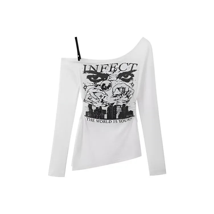 EMDPN Белые Женские Футболки