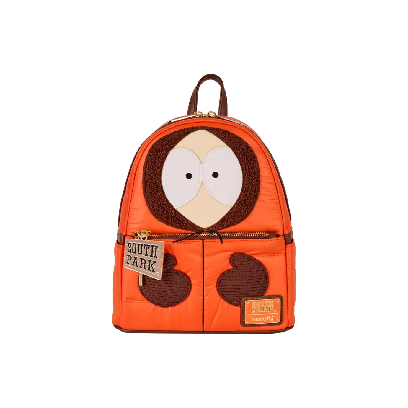 Loungefly Nylon Backpack Mini Unisex Orange Лоуंгфли Нейлон Рюкзак Мини Унисекс Оранжевый