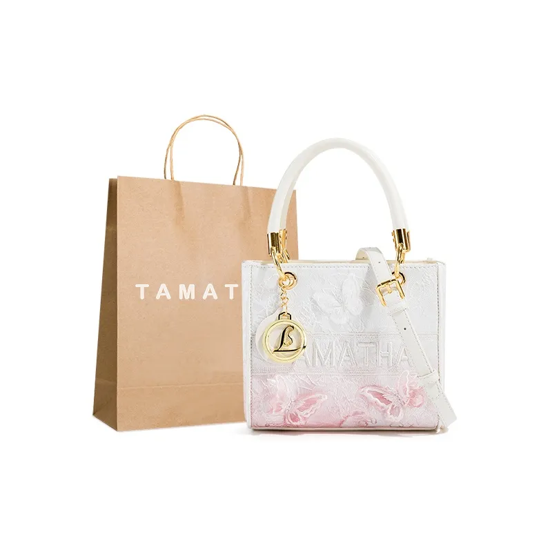 TAMATHA Полиуретан с синтетической кожей сумка через плечо сумка женская градиент розовый