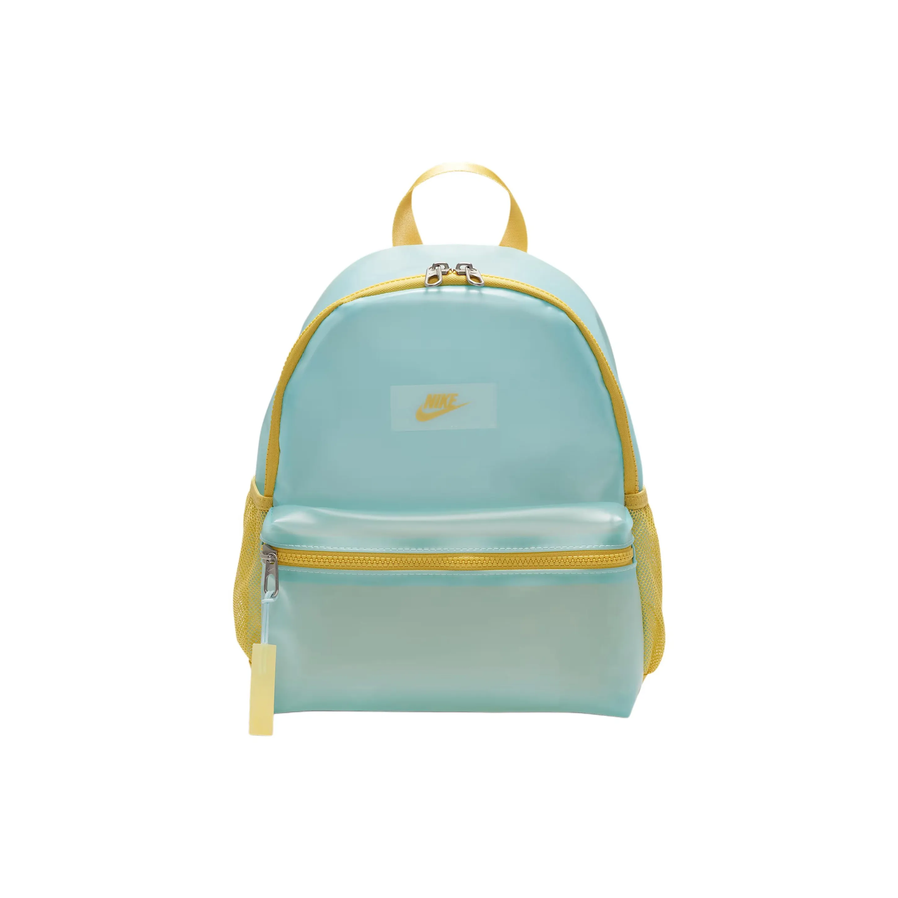 Nike Brasilia Полиэстер Рюкзак Мини Унисекс Ледниково-голубой Сатурн Золотой