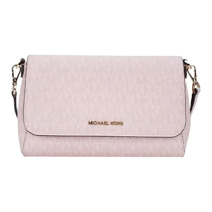 MICHAEL KORS Холст Ручная Сумка через плечо Средняя Женская Бежевая Розовая