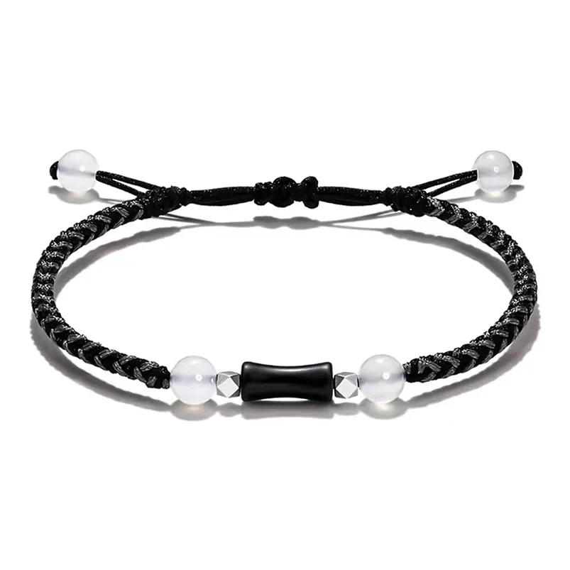 WUDANGSHAN Плетеная веревка Браслет Шнурки Унисекс