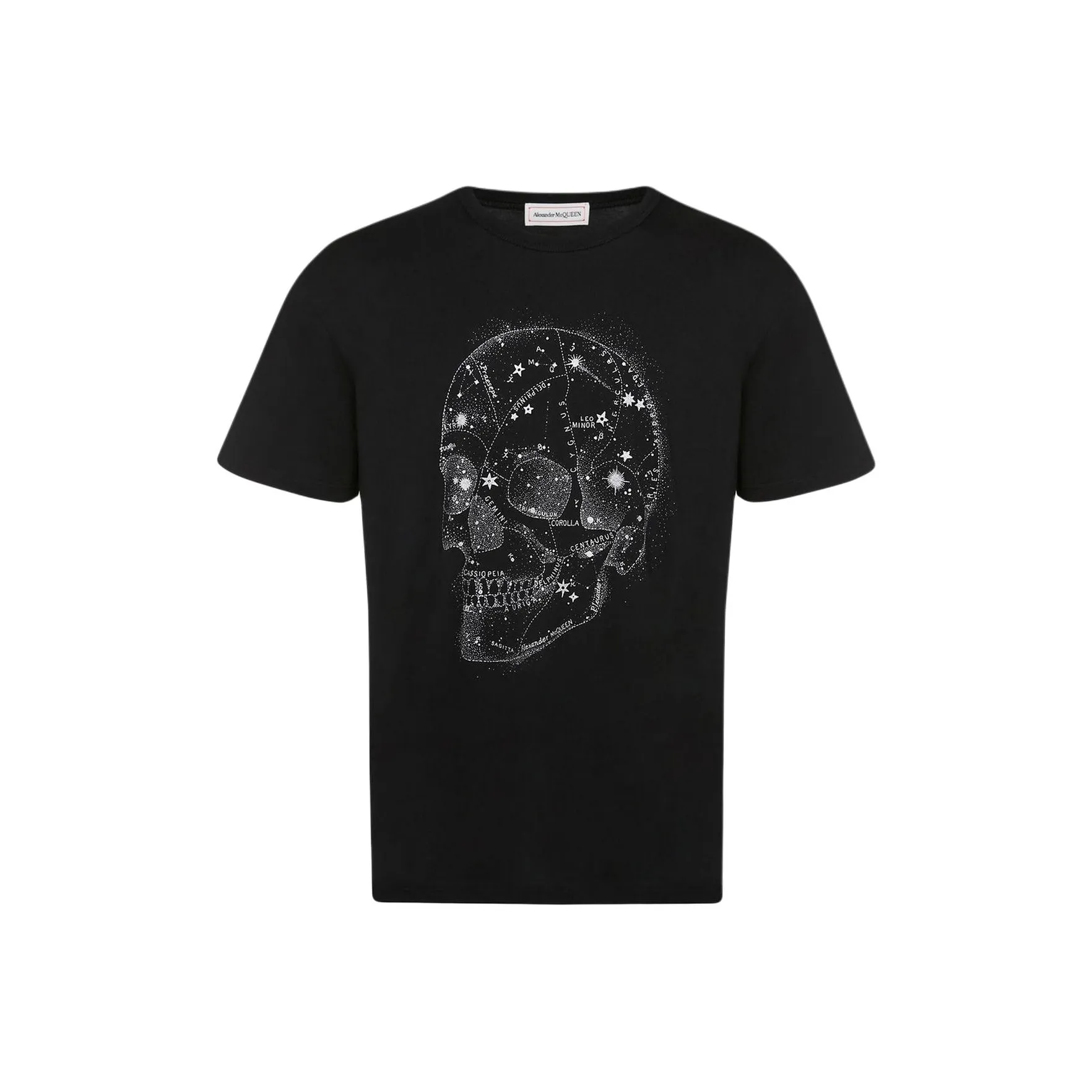 Alexander McQueen Skull Printed Crewneck T Shirt