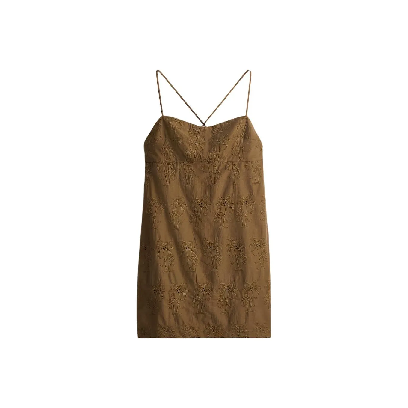 H&M Коричневый Женские Слиплатья