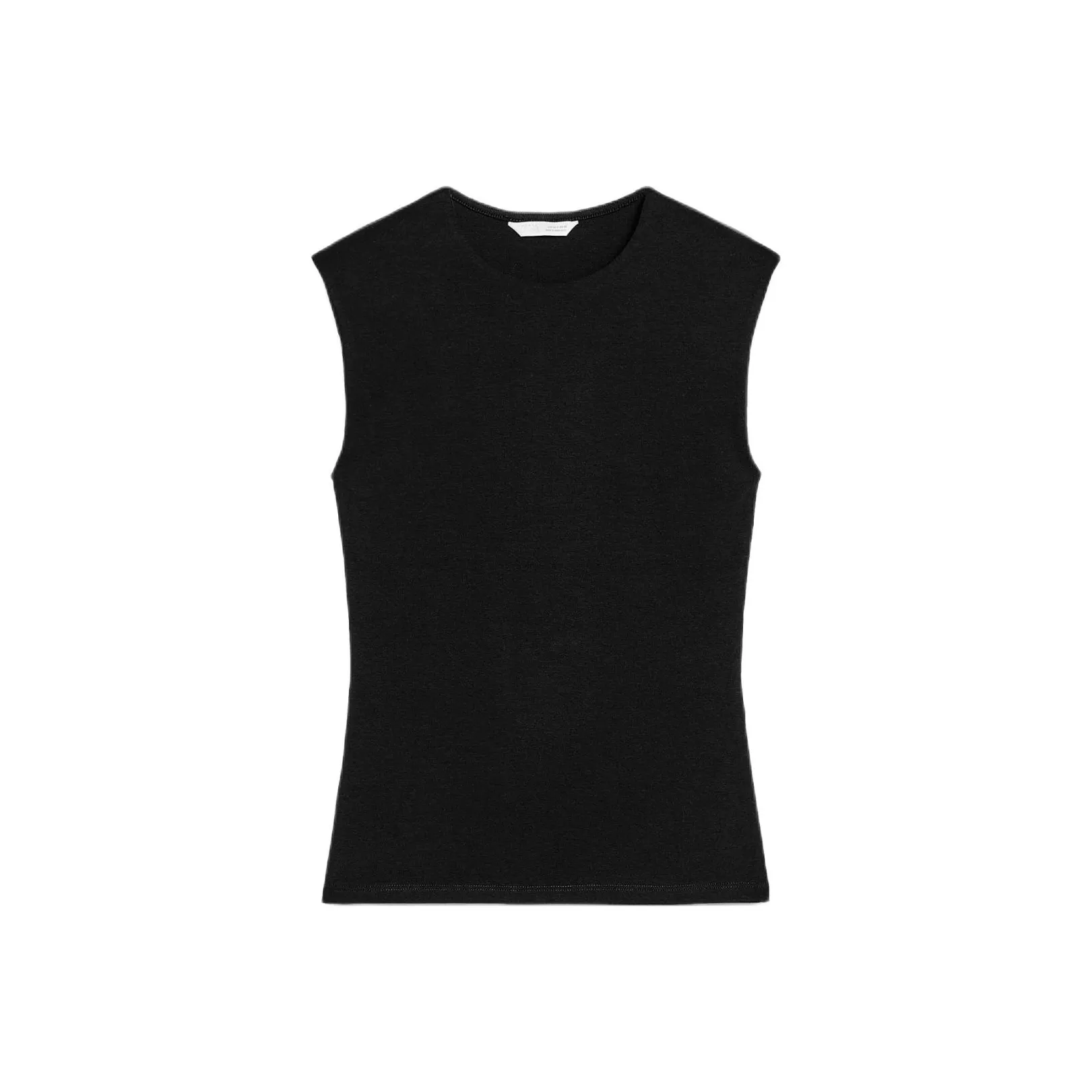 ZARA Черные Женские Майки