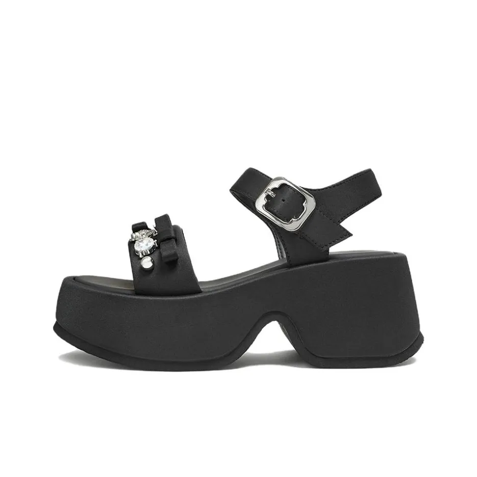 BASTO One Ремешок Сандалии Женские Черные