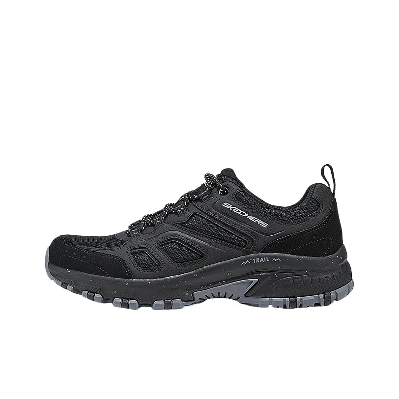 Skechers OUTDOOR MENS Низкий Топ Уличная Обувь Мужская Чисто Черный