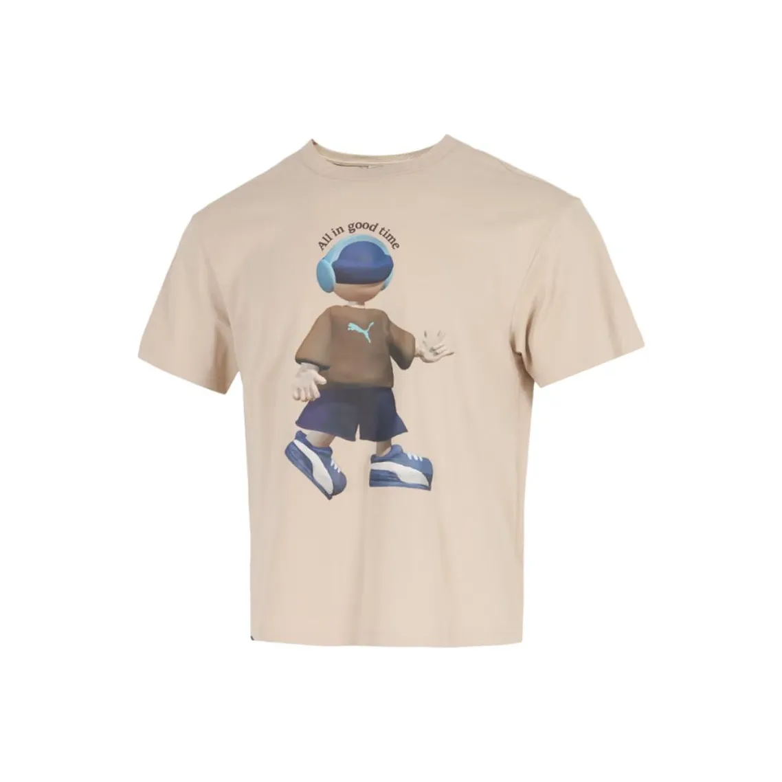 PUMA Коричневый Мужской T-Shirt