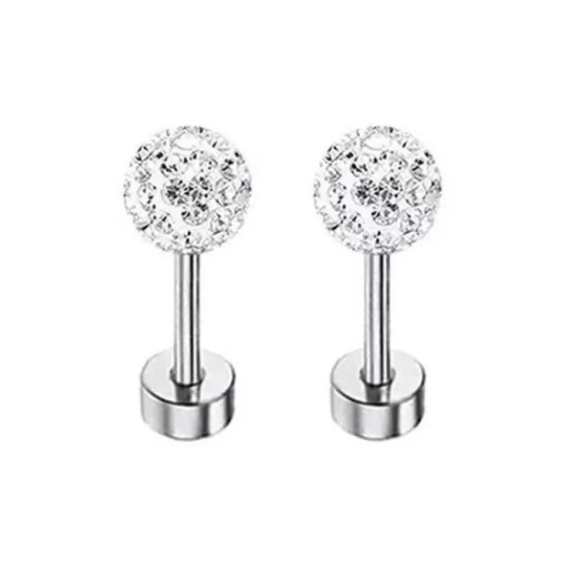 CHRROTA Серьги из титанового стального сплава Унисекс