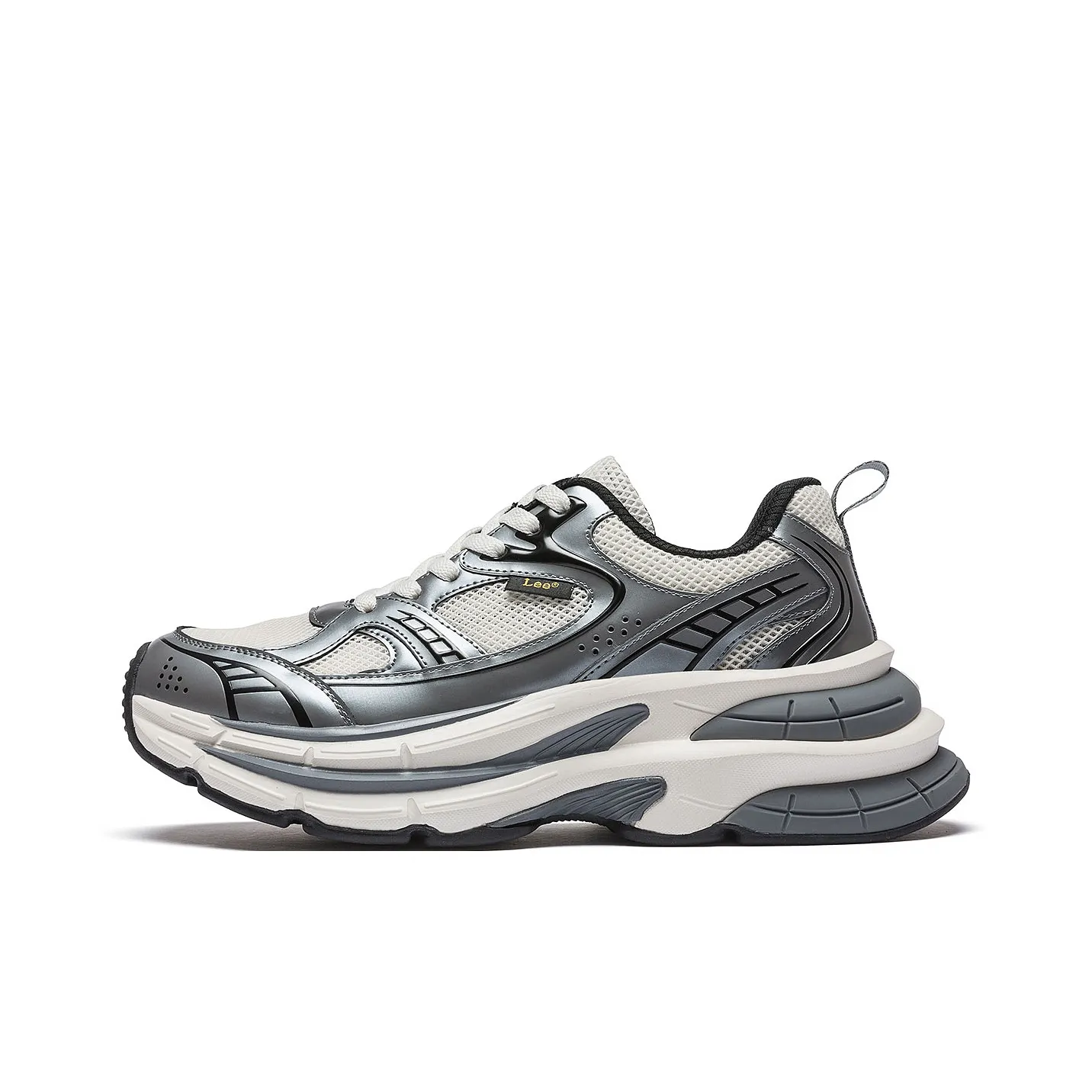 Lee Дышащий Рекомендуемый рост Увеличение Низкий Топ Толстая подошва Кроссовки Мужские