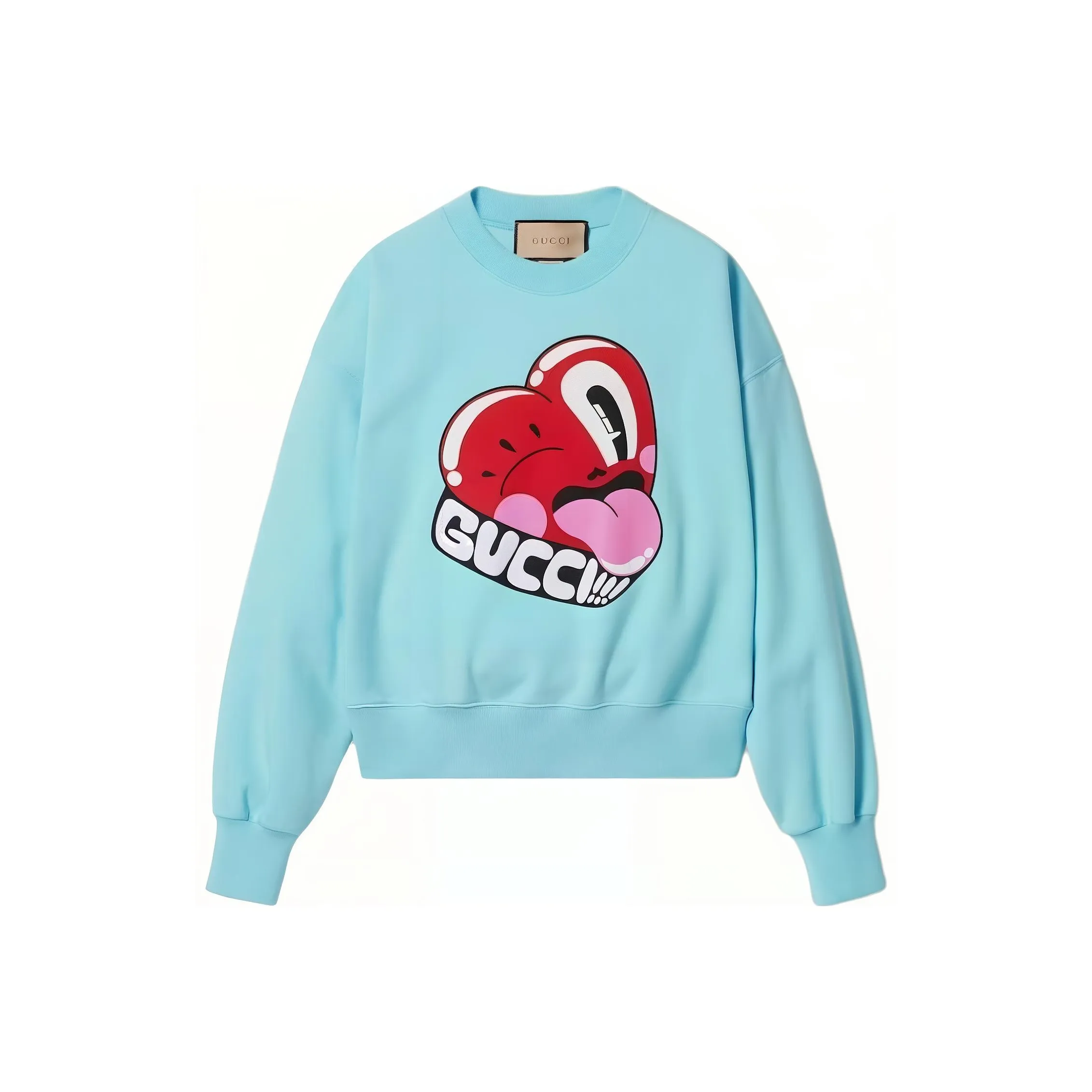 GUCCI Sweatshirt Women's Light Blue
