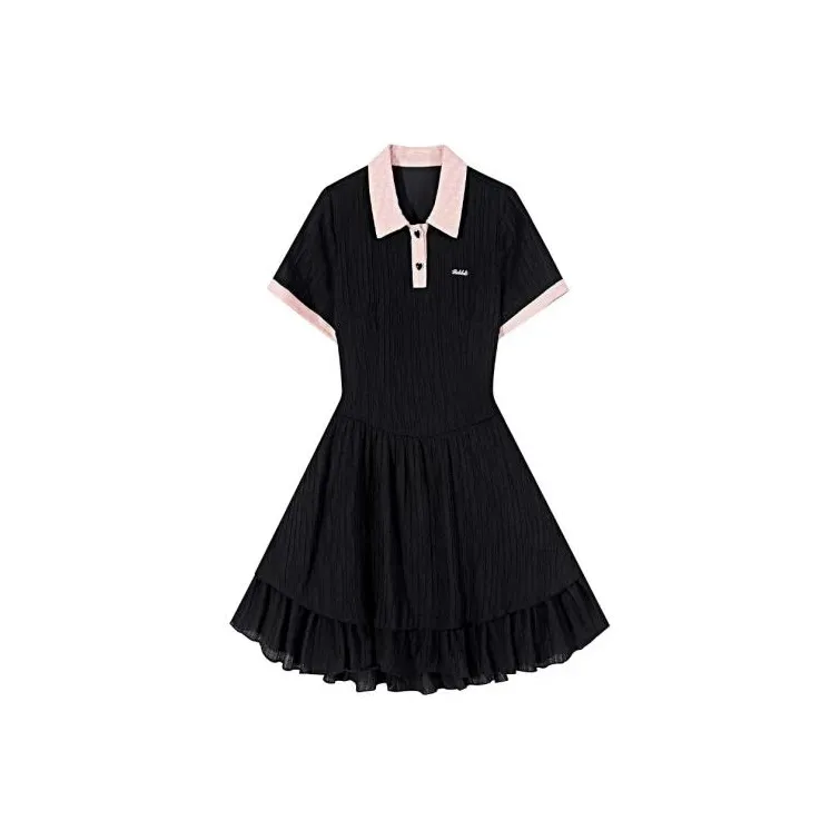 EMDPN Короткий рукав Платье Женское