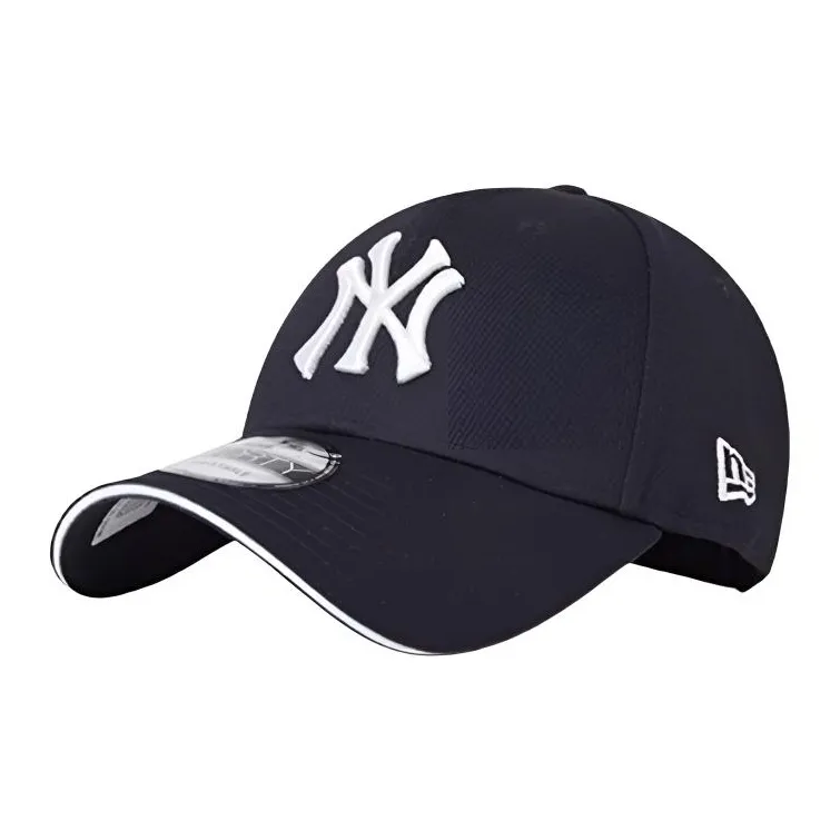 New Era Хлопковые кепки унисекс черные